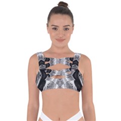 Compressed Carbon Bandaged Up Bikini Top by MRNStudios