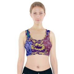 Mash Up Sports Bra With Pocket