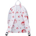 Red Drops On White Background The Plain Backpack View3