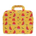 Slices Of Juicy Red Watermelon On A Yellow Background MacBook Pro Shoulder Laptop Bag  View4