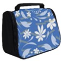 Folk flowers pattern Full Print Travel Pouch (Big) View2