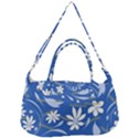 Folk flowers pattern Removal Strap Handbag View1