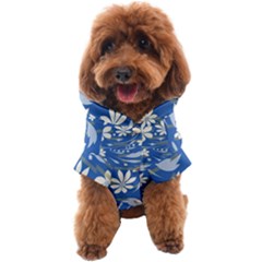 Folk Flowers Pattern Dog Coat by Eskimos