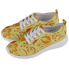 Folk Flowers Pattern Men s Lightweight Sports Shoes by Eskimos