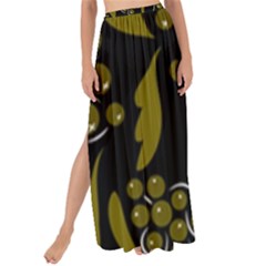 Folk Flowers Pattern  Maxi Chiffon Tie-up Sarong by Eskimos