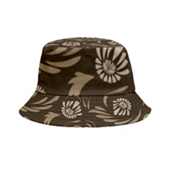 Folk Flowers Pattern  Inside Out Bucket Hat