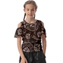 Folk flowers pattern  Kids  Butterfly Cutout Tee View1