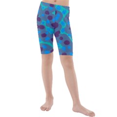 Spotted Kids  Mid Length Swim Shorts