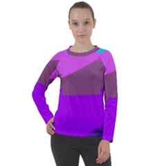 7 Colors Women s Long Sleeve Raglan Tee