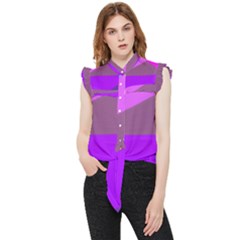 7 Colors Frill Detail Shirt