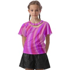 Peppermint  Kids  Front Cut Tee