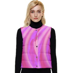 Peppermint  Women s Short Button Up Puffer Vest