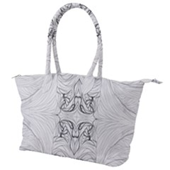 Mono Repeats I Canvas Shoulder Bag