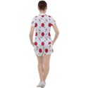 Slices Of Red And Juicy Watermelon Women s Tee and Shorts Set View2