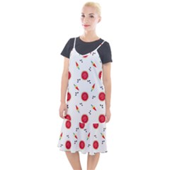 Slices Of Red And Juicy Watermelon Camis Fishtail Dress by SychEva