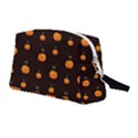 Halloween pumpkins pattern, witch hat Jack O  Lantern Wristlet Pouch Bag (Medium) View2