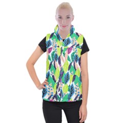 Colorfull Women s Button Up Vest by Sparkle