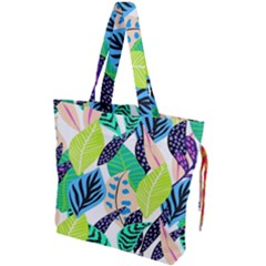 Colorfull Drawstring Tote Bag by Sparkle