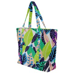 Colorfull Zip Up Canvas Bag by Sparkle