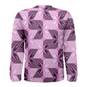 Abstract Men s Long Sleeve Tee View2