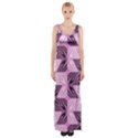 Abstract Thigh Split Maxi Dress View1