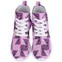 Abstract Women s Lightweight High Top Sneakers View1