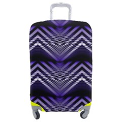 Digital Waves Luggage Cover (medium)