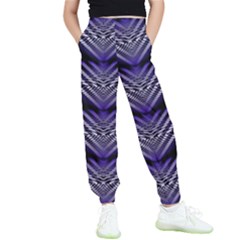 Digital Waves Kids  Elastic Waist Pants