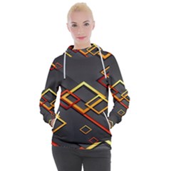 Modern Geometry Women s Hooded Pullover