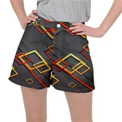 Modern Geometry Ripstop Shorts