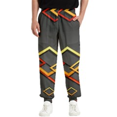 Modern Geometry Men s Elastic Waist Pants by Sparkle