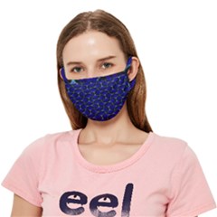 Abstract Geo Crease Cloth Face Mask (adult)