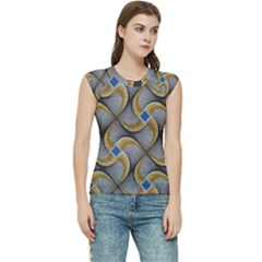 Modern Optaart Women s Raglan Cap Sleeve Tee