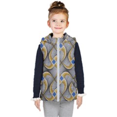 Modern Optaart Kids  Hooded Puffer Vest