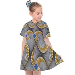 Modern Optaart Kids  Sailor Dress