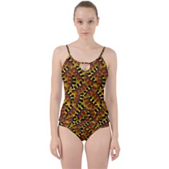 Modern Zippers Cut Out Top Tankini Set by Sparkle