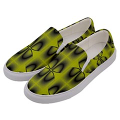 Digital Floral Men s Canvas Slip Ons by Sparkle