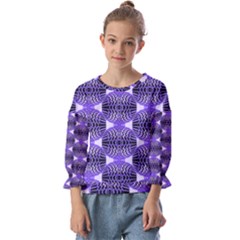 Modern Globes Kids  Cuff Sleeve Top