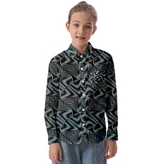 Modern Illusion Kids  Long Sleeve Shirt