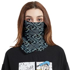 Modern Illusion Face Covering Bandana (two Sides)