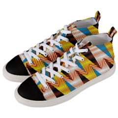 Digital Tringles Men s Mid-top Canvas Sneakers by Sparkle