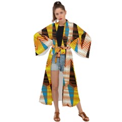 Digital Tringles Maxi Kimono by Sparkle