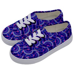 Digital Waves Kids  Classic Low Top Sneakers by Sparkle