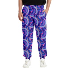 Digital Waves Men s Elastic Waist Pants by Sparkle