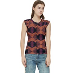 Digital Diamonds Women s Raglan Cap Sleeve Tee