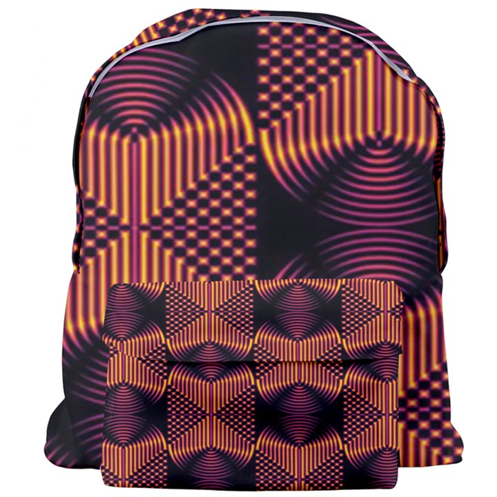 Digital diamonds Giant Full Print Backpack