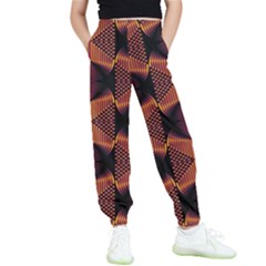 Digital Diamonds Kids  Elastic Waist Pants