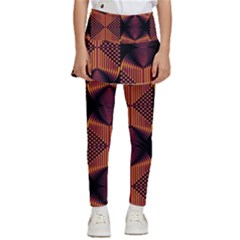 Digital Diamonds Kids  Skirted Pants