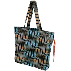 Digital Springs Drawstring Tote Bag