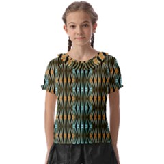 Digital Springs Kids  Frill Chiffon Blouse